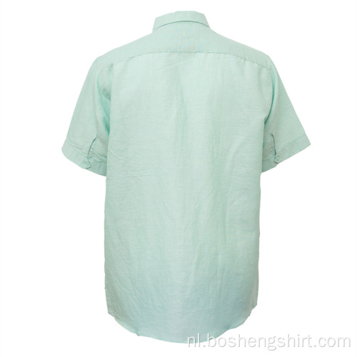 Hoge kwaliteit ademend katoen bedrukte heren casual shirt